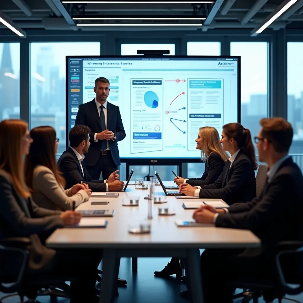 Contemporary workspace